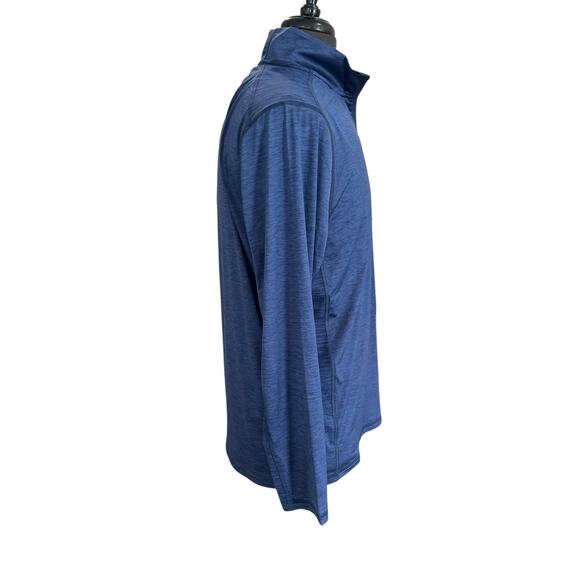 Tommy Bahama S NFL Apparel Miami Dolphins Blue Islandzone 1/4 zip Pullover NWT - Picture 4 of 8